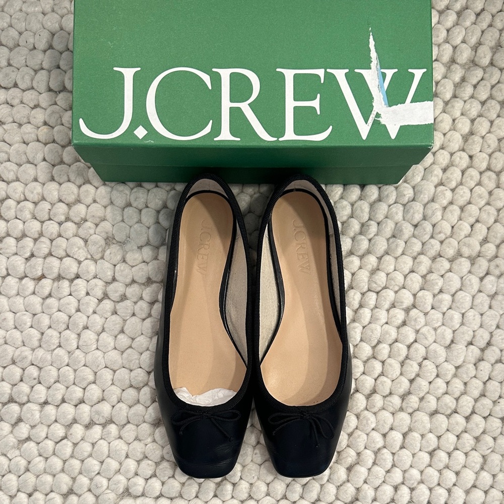 J. Crew Women's Classic Black Flats